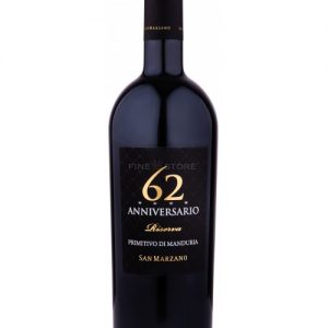 ANNIVERSARIO 62 PRIMITIVO DI MANDURIA RISERVA